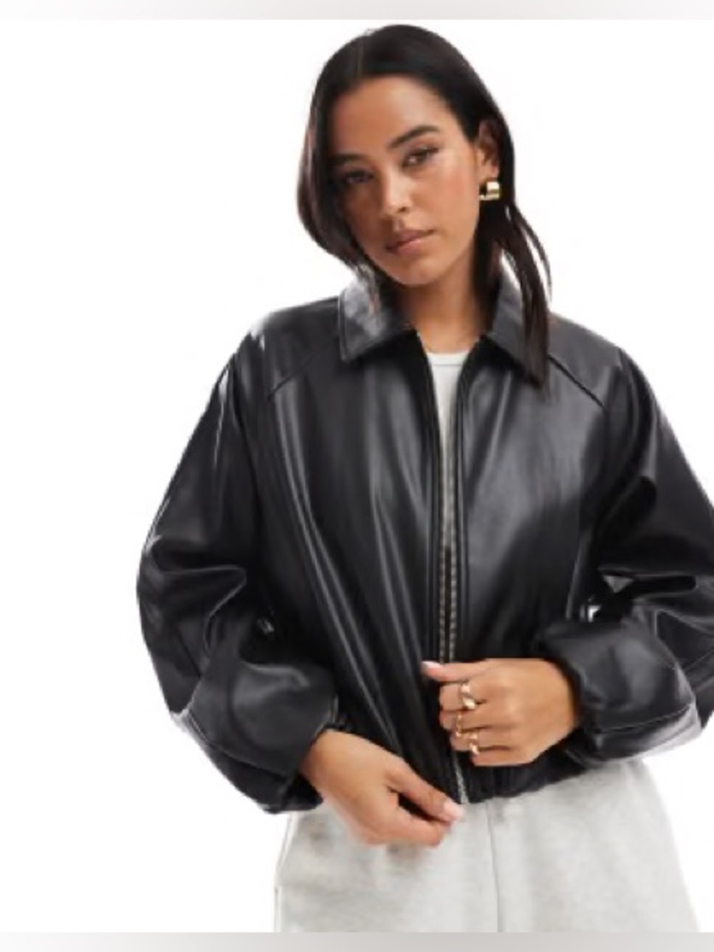 NWT Fort+Oak Leather Jacket